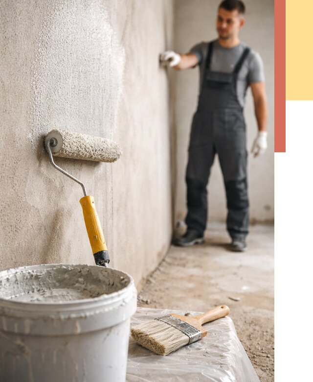 Нанесение бетоноконтакта на стены в Вольске от 4253 руб. быстро и недорого | ОТДЕЛОЧНИК-Вль