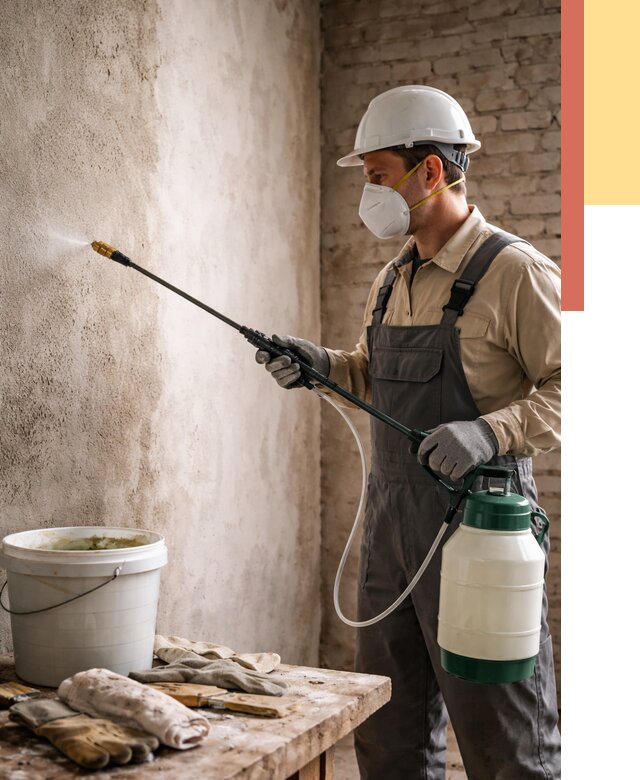 Антисептическая обработка стен в Вольске от 1215 руб. — быстро и недорого | ОТДЕЛОЧНИК-Вль