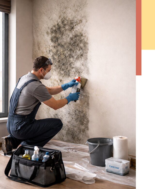 Удаление плесени со стен в Вольске от 2177 руб. — быстро и недорого | ОТДЕЛОЧНИК-Вль