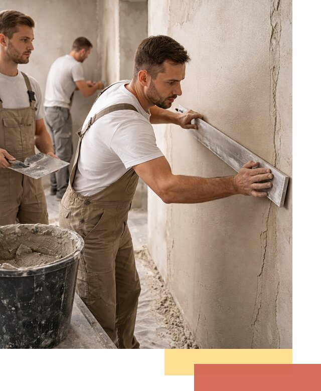 Штукатурка стен без маяков в Вольске быстро и качественно