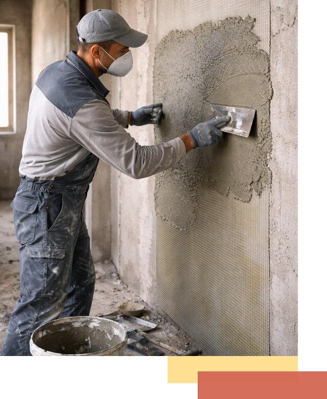 Штукатурка стен по сетке в Вольске под ключ качественно и быстро