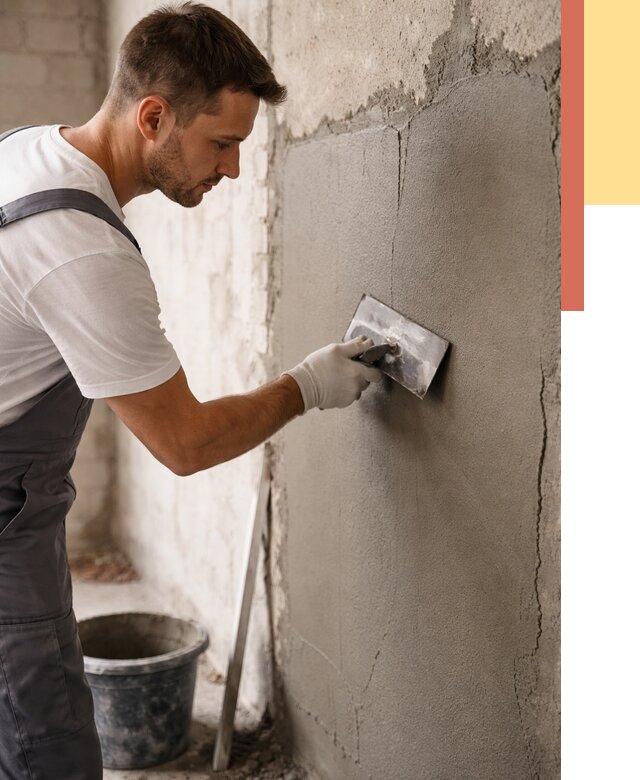 Штукатурка стен под плитку в Вольске от 4253 руб./м2 — выравнивание под плитку | ОТДЕЛОЧНИК-Вль