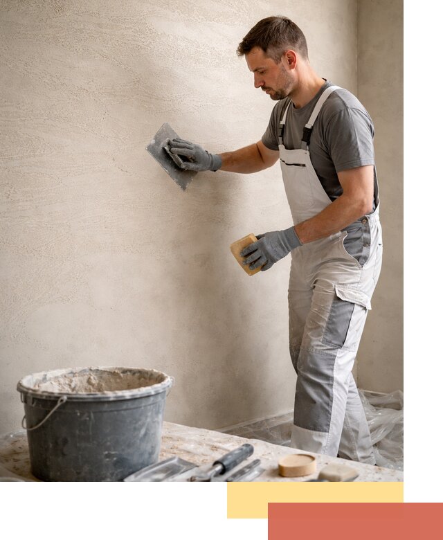 Декоративная штукатурка травертин в Вольске для стен и потолков