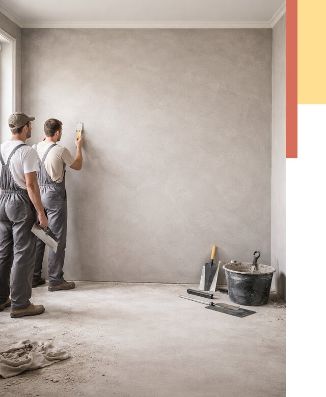 Микробетон на стены в Вольске от 1266 руб. — нанесение и отделка | ОТДЕЛОЧНИК-Вль