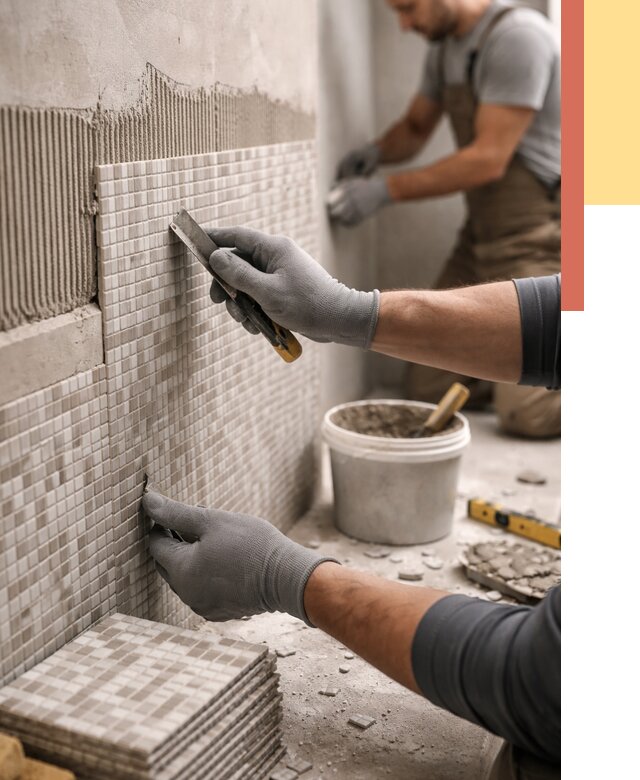 Облицовка стен мозаикой в Вольске от 3241 руб/м2 — укладка мозаики на стены | ОТДЕЛОЧНИК-Вль