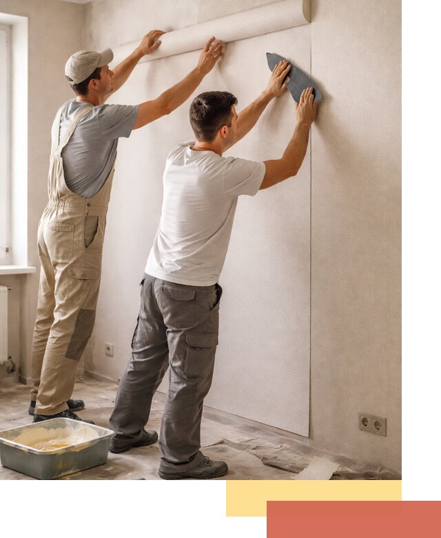 Поклейка виниловых обоев в Вольске профессионально и качественно