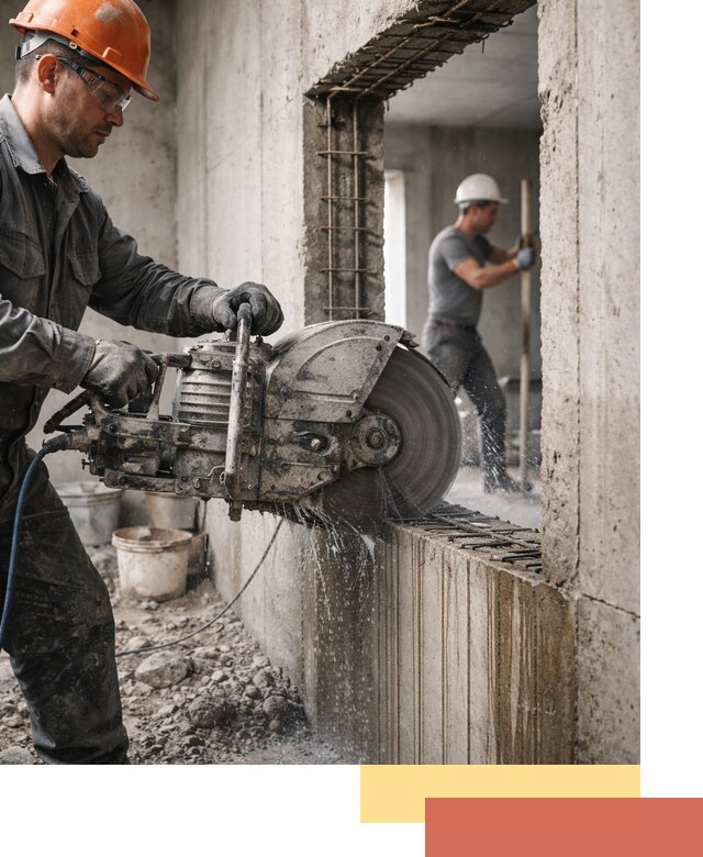 Алмазная резка проемов в Вольске быстро и точно