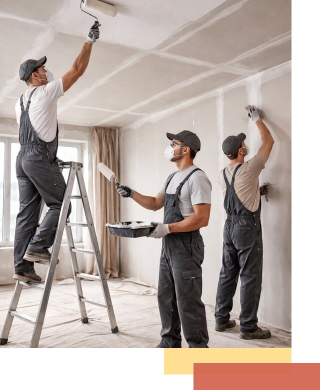 Покраска потолка из гипсокартона в Вольске качественно и недорого