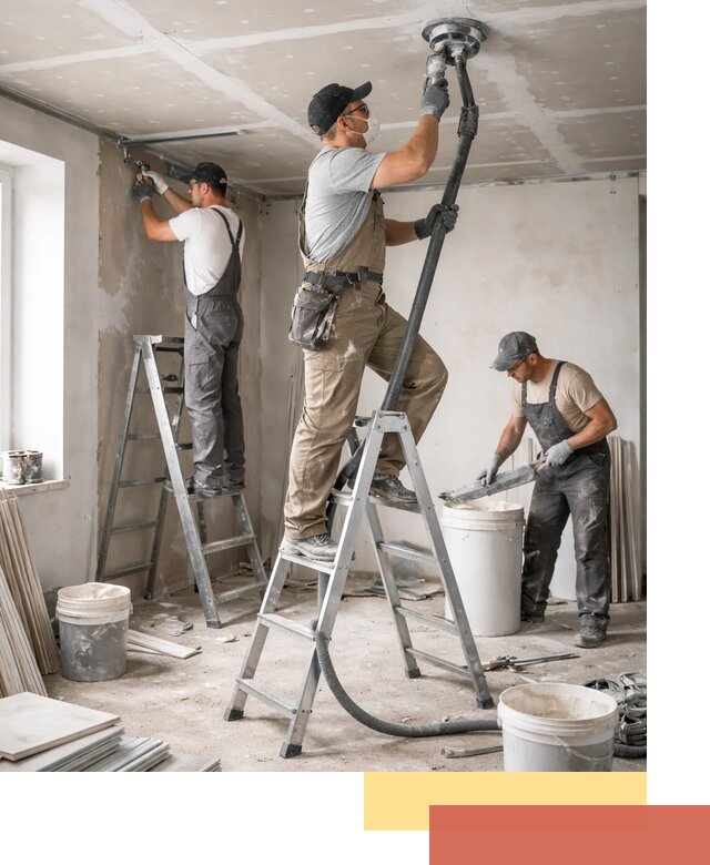 Ремонт потолка из гипсокартона в Вольске: быстрый и качественный монтаж