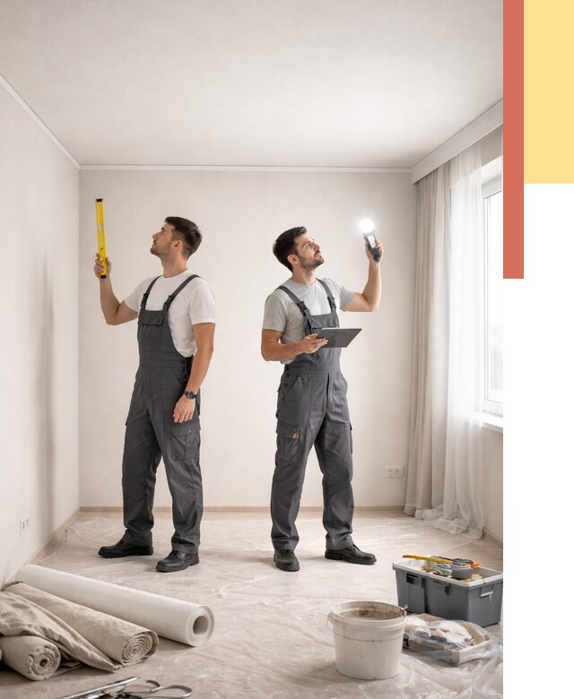 Отделка потолка в Вольске недорого от 760 руб/м2 | Услуги ОТДЕЛОЧНИК-Вль