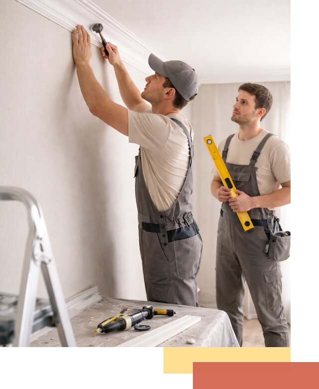 Монтаж потолочного плинтуса в Вольске качественно и быстро