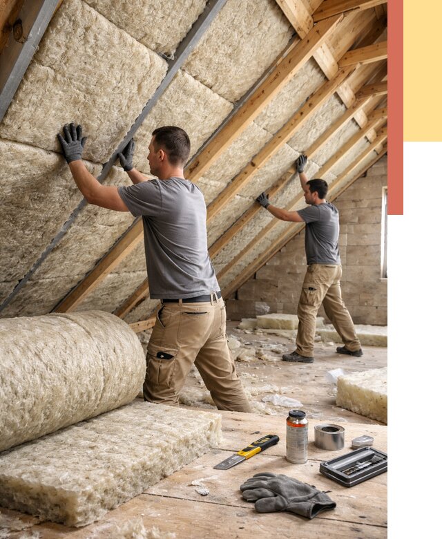 Утепление потолка минватой в Вольске от 1468 руб. — быстро и недорого | ОТДЕЛОЧНИК-Вль